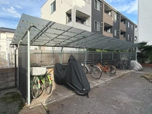 【埼玉県/上尾市愛宕】ドミネンス上尾 駐輪場
