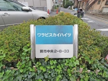 【埼玉県/蕨市中央】わらびスカイハイツ マンション表札