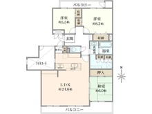 【埼玉県/戸田市笹目北町】サニーハウス戸田 1番館 間取り図