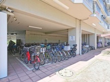 【埼玉県/志木市本町】志木ファイブハイツ 駐輪場