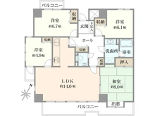 【埼玉県/さいたま市浦和区常盤】サンマンションドゥーシェ浦和常盤 間取り図