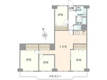 【埼玉県/川口市川口】グリーンビュー第三川口 間取り図