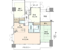【埼玉県/さいたま市浦和区常盤】ドラゴンマンション浦和常盤公園参番館 間取り図