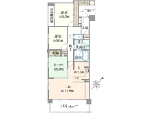【埼玉県/さいたま市浦和区本太】ライフピア浦和本太 間取り図