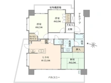 【埼玉県/川口市戸塚】ライオンズ東川口グレーステラス 間取り図