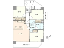 【埼玉県/さいたま市南区辻】ミオカステーロ南浦和パークフロント 間取り図