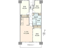 【埼玉県/さいたま市南区文蔵】浦和南パーク・ホームズ弐番館 間取り図