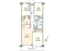 【埼玉県/さいたま市南区文蔵】南浦和第5ローヤルコーポ 間取り図