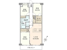 【埼玉県/川口市東川口】エンゼルハイム東川口第3 間取り図