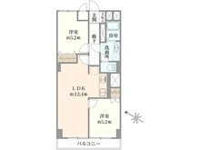 【埼玉県/蕨市中央】わらびリーフハイツ 間取り図