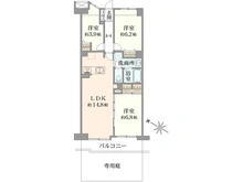 【埼玉県/さいたま市浦和区瀬ヶ崎】エクセル北浦和 間取り図