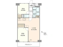 【埼玉県/吉川市保】エンゼルハイム吉川 間取り図