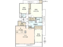 【埼玉県/戸田市笹目北町】サニーハウス戸田弐番館 間取り図