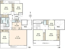 【埼玉県/戸田市笹目北町】サニーハウス戸田1番館 間取り図