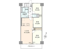 【埼玉県/蕨市中央】蕨セントラルハイツ 間取り図