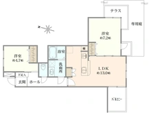 【埼玉県/さいたま市緑区太田窪】ガーデン浦和 間取り図