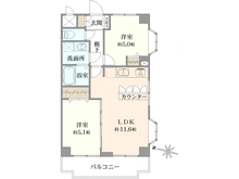 【埼玉県/さいたま市中央区下落合】ライオンズマンション与野本町 間取り図