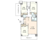 【埼玉県/川口市戸塚東】東急クリエール川口戸塚 間取り図