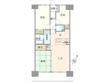 【埼玉県/春日部市中央】ヴェルアージュ春日部中央 間取り図