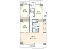 【埼玉県/三郷市さつき平】パークフィールドみさと五街区一号館 間取り図