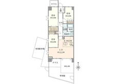 【千葉県/流山市大字加】ヴェレーナ流山セントラルパーク 間取り図