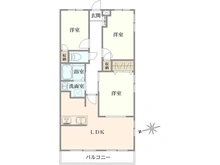 【埼玉県/越谷市大字平方】ワコーレ武里II 間取り図