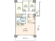 【千葉県/印西市戸神台】ザ・レジデンス千葉ニュータウン中央　 参番館 間取り図