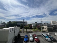 【千葉県/松戸市根本】シャルマンコーポ松戸 眺望(洋室側バルコニー)