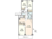 【千葉県/市川市幸】サニーハウス南行徳 A棟 間取り図