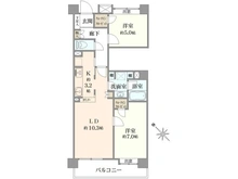【埼玉県/越谷市越ヶ谷】ローヤルシティ越谷 間取り図