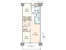 【千葉県/松戸市大谷口】エクセレントシティ新松戸グラン 間取り図