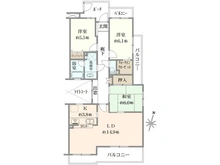 【千葉県/柏市東中新宿】新柏ガーデニア西の街四番館 間取り図