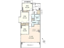 【千葉県/柏市千代田】プレミスト柏 間取り図