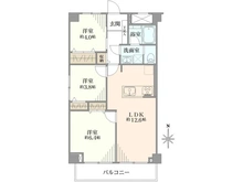 【千葉県/柏市柏】藤和グリーンコープ柏 間取り図