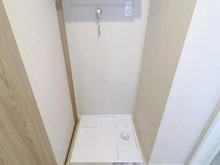 【埼玉県/越谷市大字蒲生】朝日パリオ越谷南I 洗面室：洗濯機置場