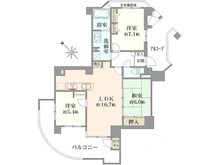 【千葉県/松戸市金ケ作】レクセル五香ツインフォルテ 間取り図