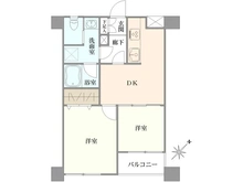 【千葉県/松戸市根本】中銀松戸マンシオン 間取り図