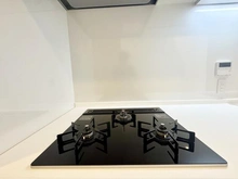 【千葉県/柏市柏】パークホームズ柏サンク キッチン：三口コンロ