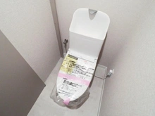 【千葉県/松戸市新松戸】新松戸アゼリアパークハウス B棟 トイレ