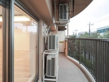 【千葉県/松戸市新松戸】新松戸アゼリアパークハウス B棟 バルコニー