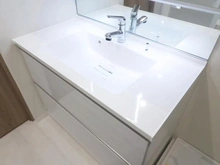 【千葉県/松戸市新松戸】アムフラット新松戸 洗面所