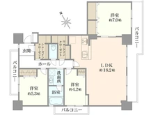 【千葉県/松戸市根本】エレガントライフ松戸 間取り図