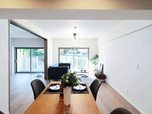 【千葉県/松戸市新松戸】新松戸西パークハウスD棟 リビング・ダイニング