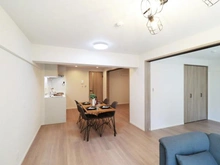 【千葉県/松戸市新松戸】新松戸西パークハウスD棟 リビング・ダイニング