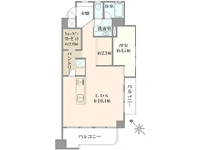【千葉県/松戸市根本】中銀松戸マンシオン 間取り図