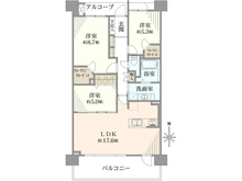【埼玉県/草加市瀬崎】レクセルプラッツァ谷塚 間取り図