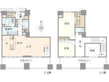【千葉県/柏市若柴】パークシティ柏の葉キャンパス二番街ミッドタワー C棟 間取り図