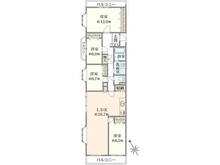 【千葉県/我孫子市高野山】レイクコート天王台 間取り図