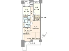【千葉県/松戸市根本】パークスカイタワー・松戸 間取り図