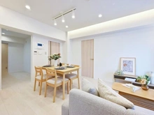 【千葉県/松戸市新松戸】サンライトパストラル六番街A棟 リビング・ダイニング